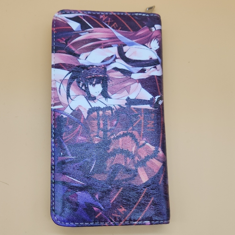 Anime-Inspired Kurumi Tokisaki Wallet with Black and Red Design - New In Package - Picture 4 of 6